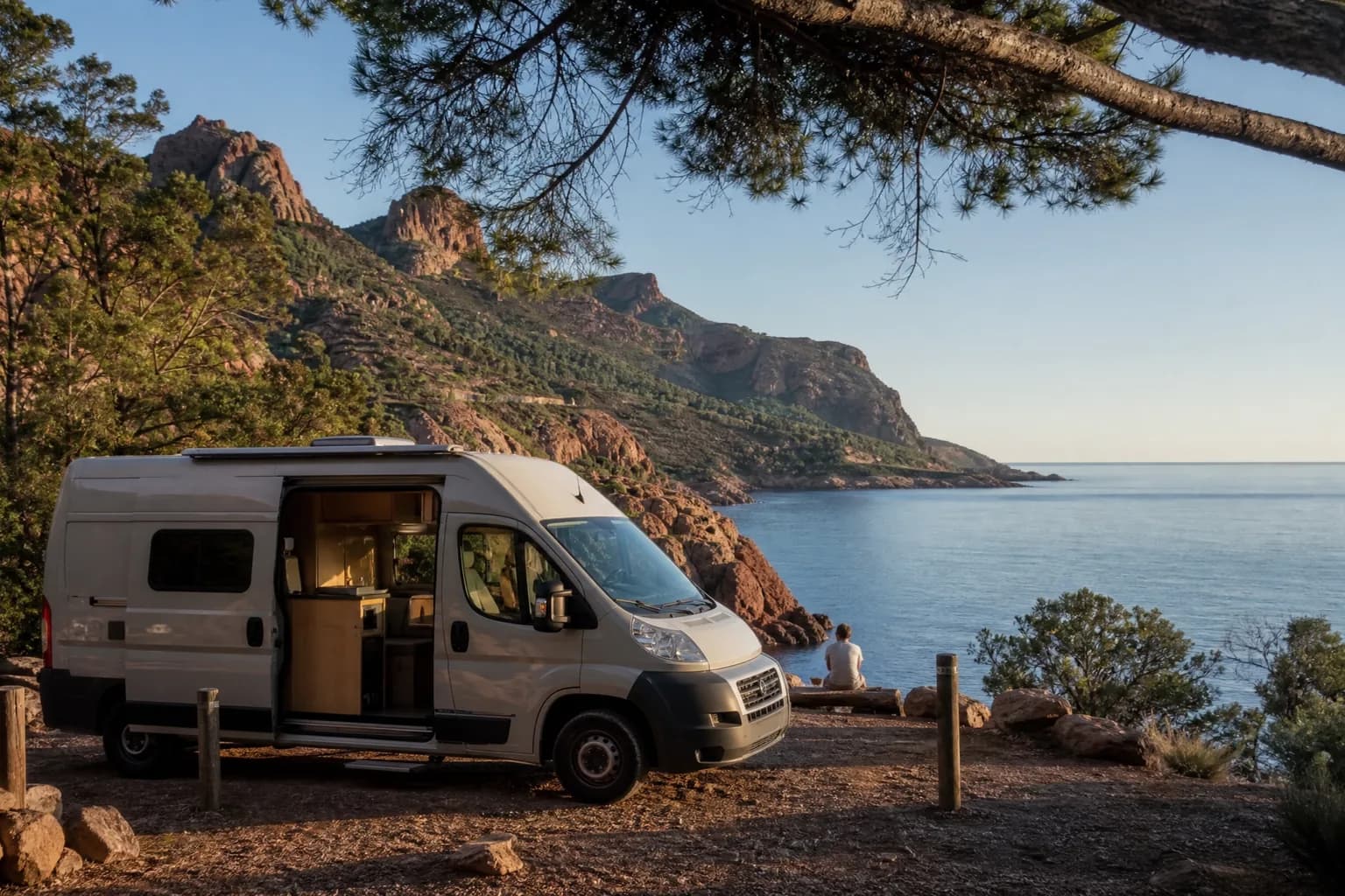 Estérel et corniche d'Or en van aménagé au départ de marseille